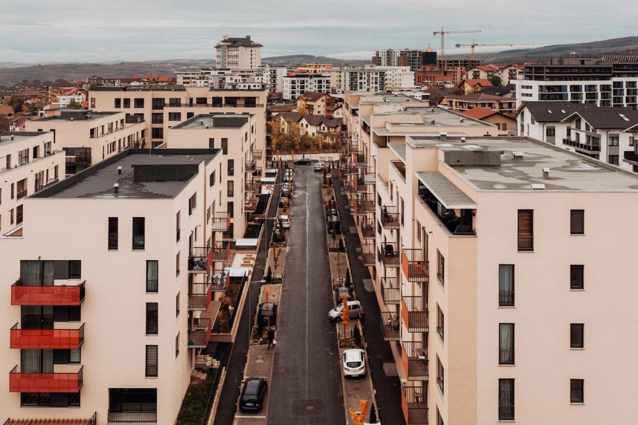 City View Apartment With Free Parking 克卢日-纳波卡 外观 照片