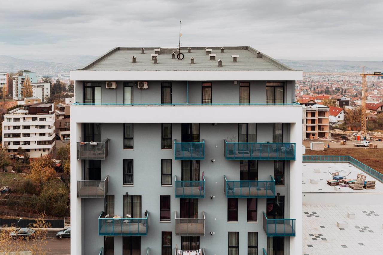 City View Apartment With Free Parking 克卢日-纳波卡 外观 照片