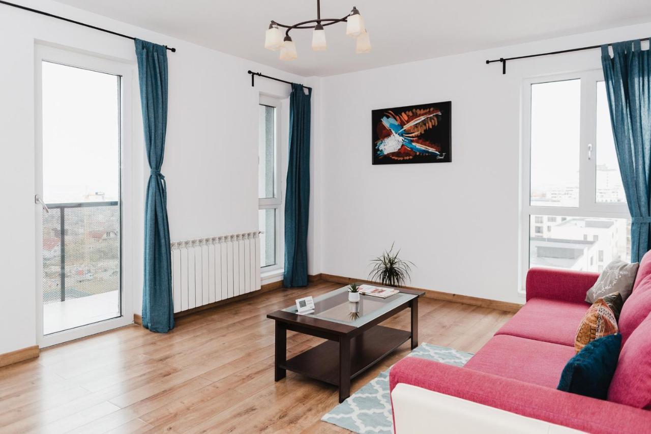 City View Apartment With Free Parking 克卢日-纳波卡 外观 照片