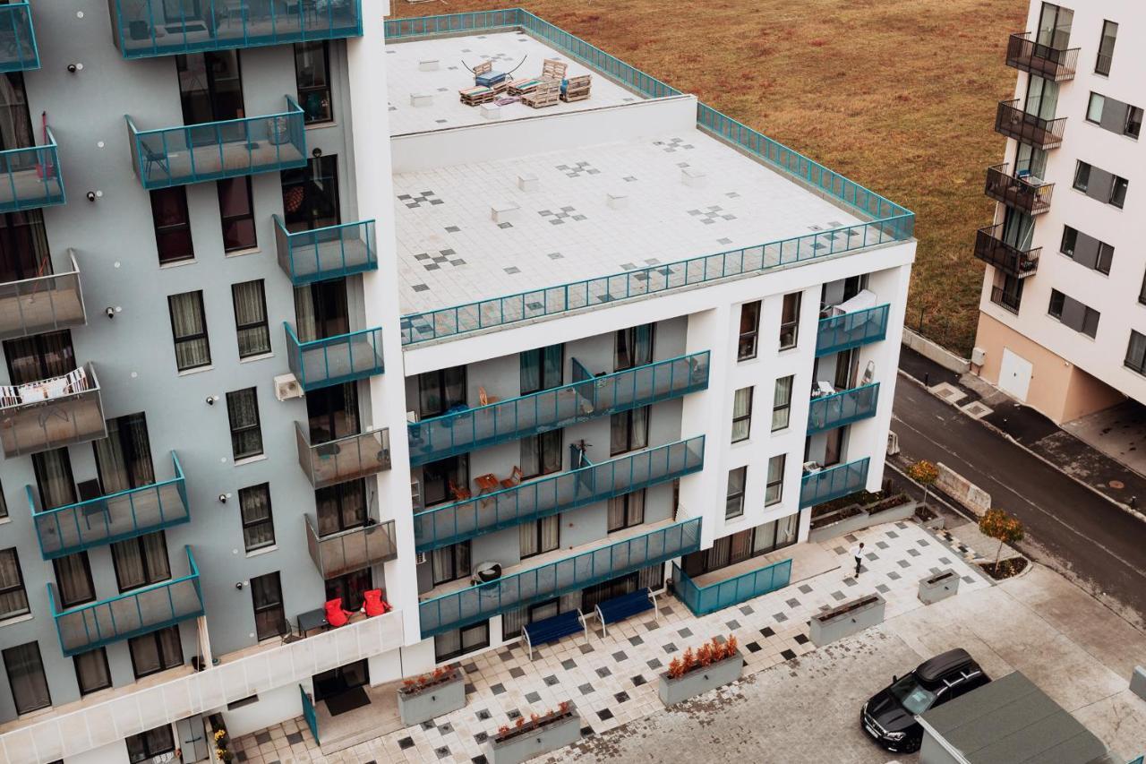 City View Apartment With Free Parking 克卢日-纳波卡 外观 照片