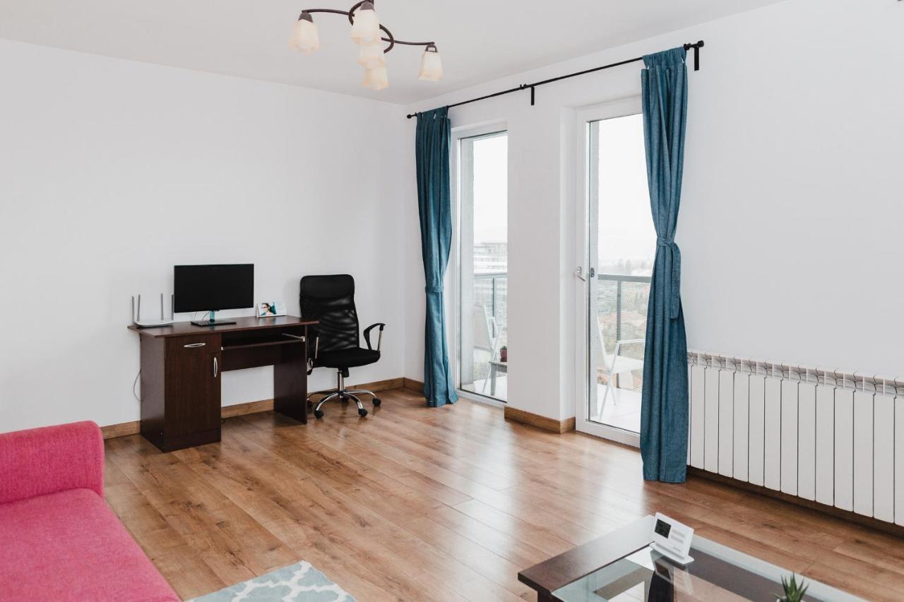 City View Apartment With Free Parking 克卢日-纳波卡 外观 照片
